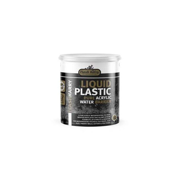 Flash Harry Liquid Plastic Waterproofing 1L - Brown