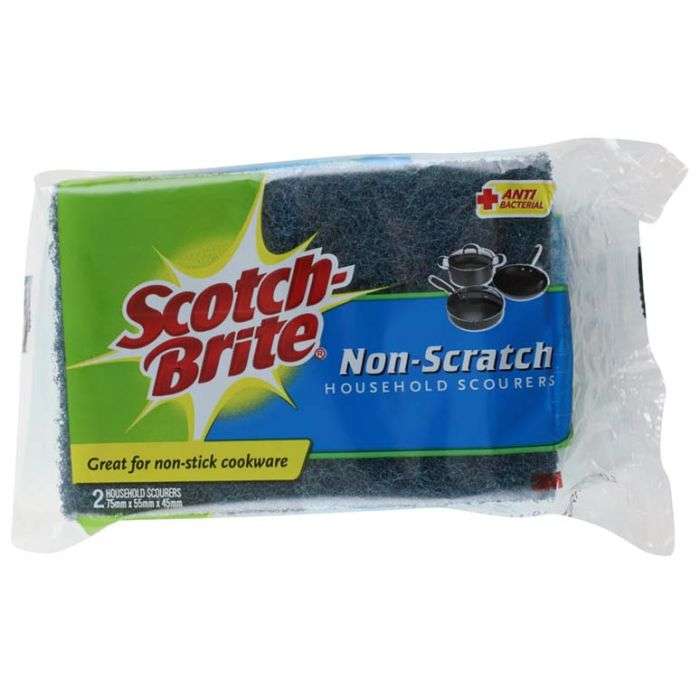 Scotch-Brite Blue Non-Scratch Scourers - 2 Pack