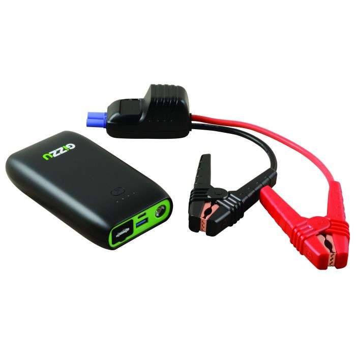 Gizzu Black Car Jump Starter 1000A 10400MAh