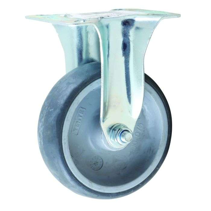 Castor & Ladder TRP Fixed Plate Castor Wheel 75mm