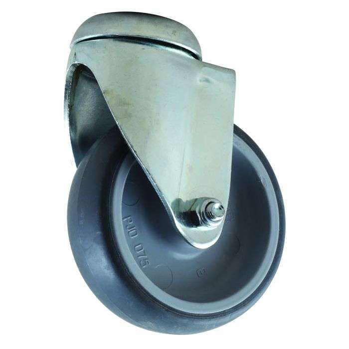 Castor & Ladder TRP Swivel Castor With Bolt Hole 75mm