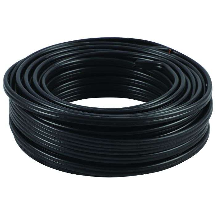 Black Flat Twin & Earth 1.5mm x 20m