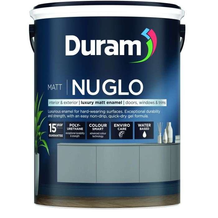 Duram NuGlo Matt White 5L