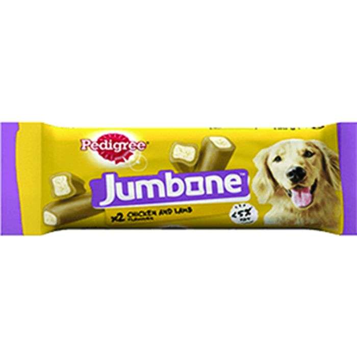 Pedigree Jumbone Large Chicken & Lamb Dog Treats - 2 Pack