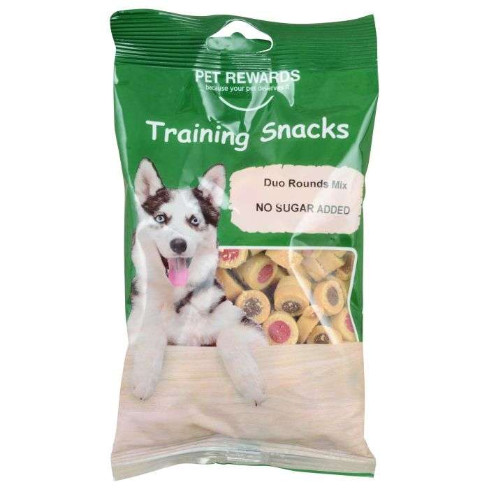 Pet Rewards Duo Rounds Mix Dog Treats 200g
