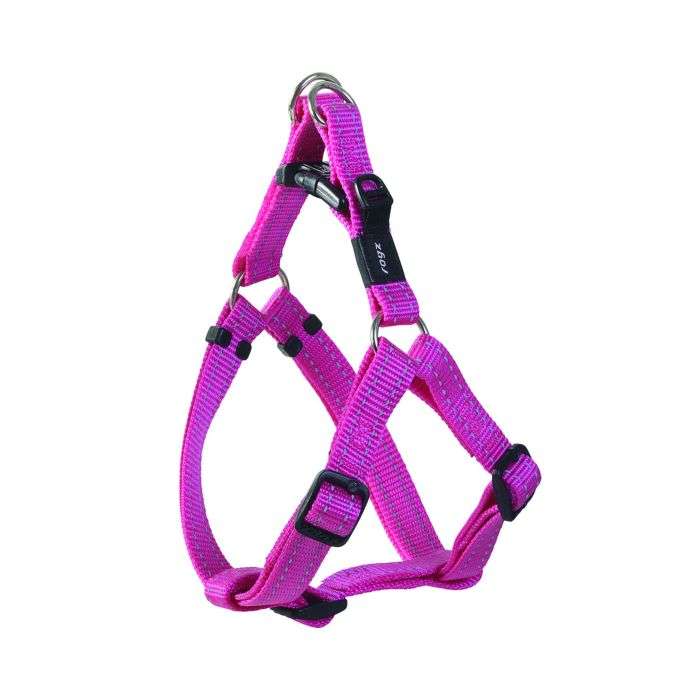 Rogz Pink Reflective Dog Step-In-Harness - Extra Large