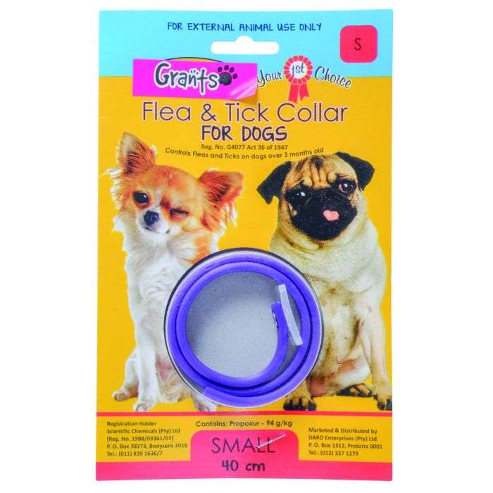 Grants Small Tick & Flea Pet Collar