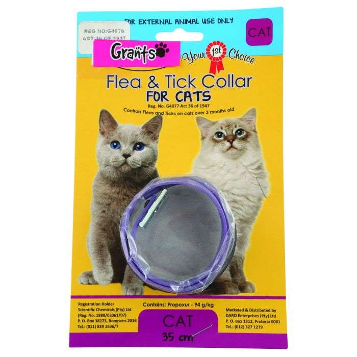 Grants Cat Tick & Flea Pet Collar