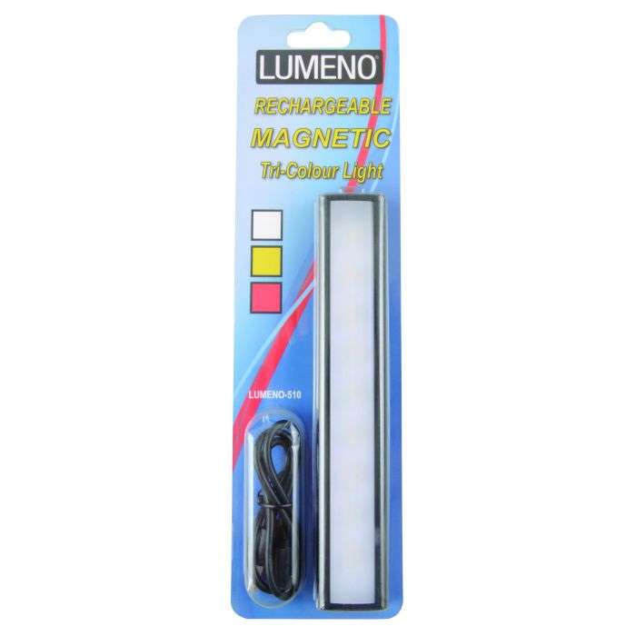 Lumeno Rechargeable Magnetic Tri-Colour Light