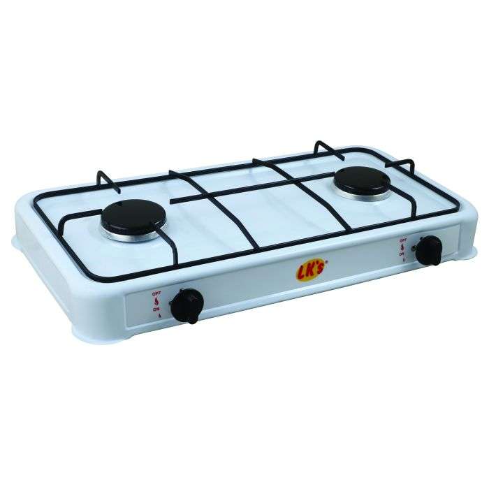 LK's 2 Burner Gas Hotplate Stove