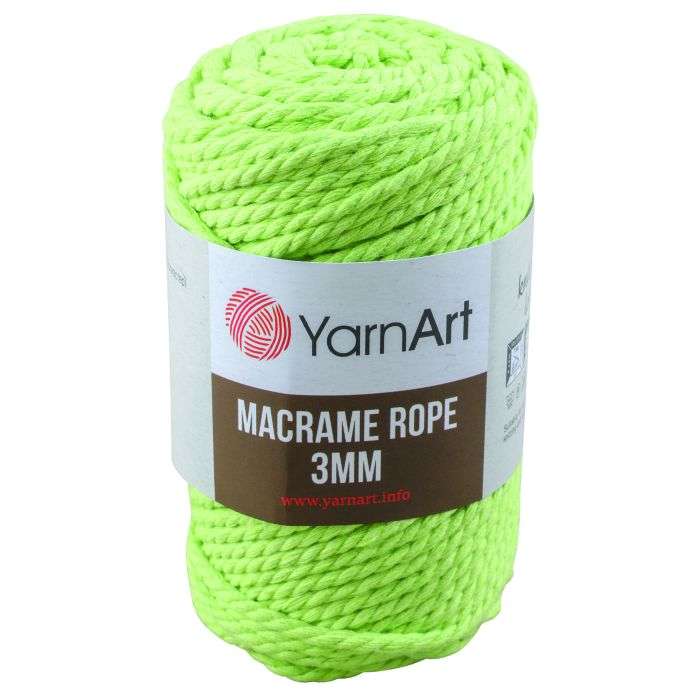 YarnArt Pistachio Macrame Rope 3mm 250g