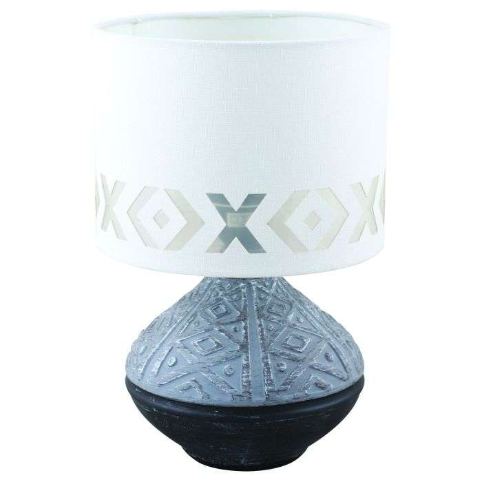 Eurolux Grey Bali Table Lamp