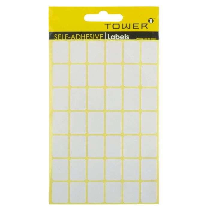 Tower White Labels 16 x 22mm - 840 Labels