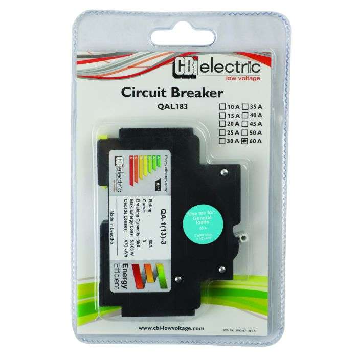 CBI 60A Mini Circuit Breaker