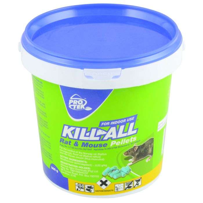 Protek Kill All Rat & Mous Rodent Poison 500g