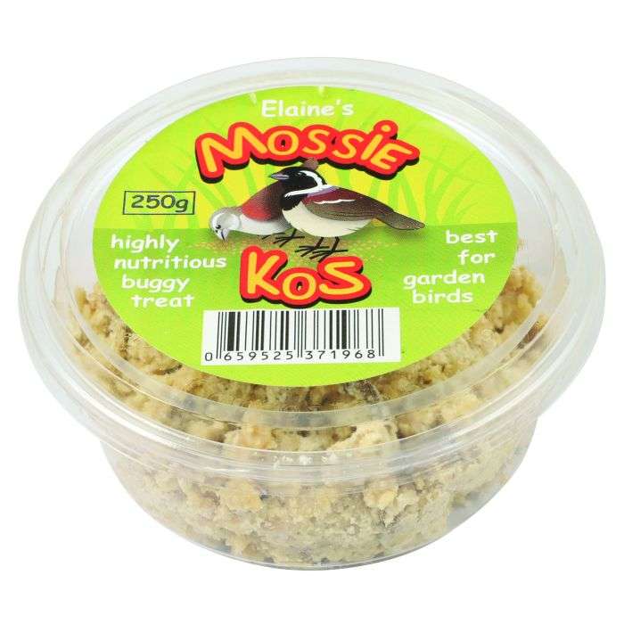 Elaines Birding 250g Mossie Kos Suet Tub Bird Food