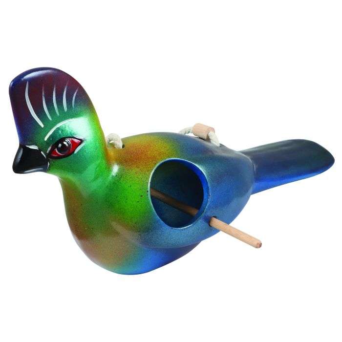 Elaines Birding Purple Crested Turaco Bird Seed Feeder
