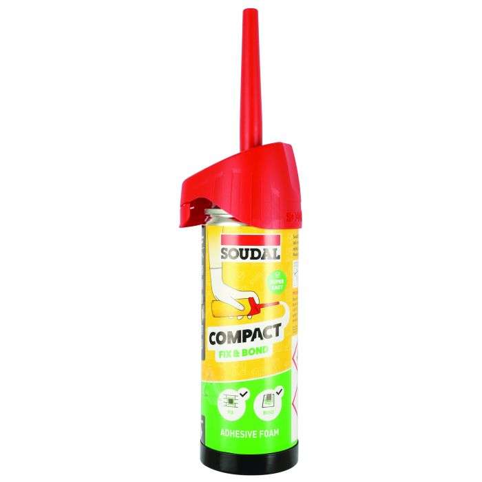 Soudal Compact Fill & Bond Green Adhesive Foam 150ml