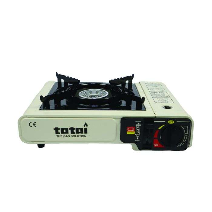 Totai Cream Portable Single Cartridge Stove