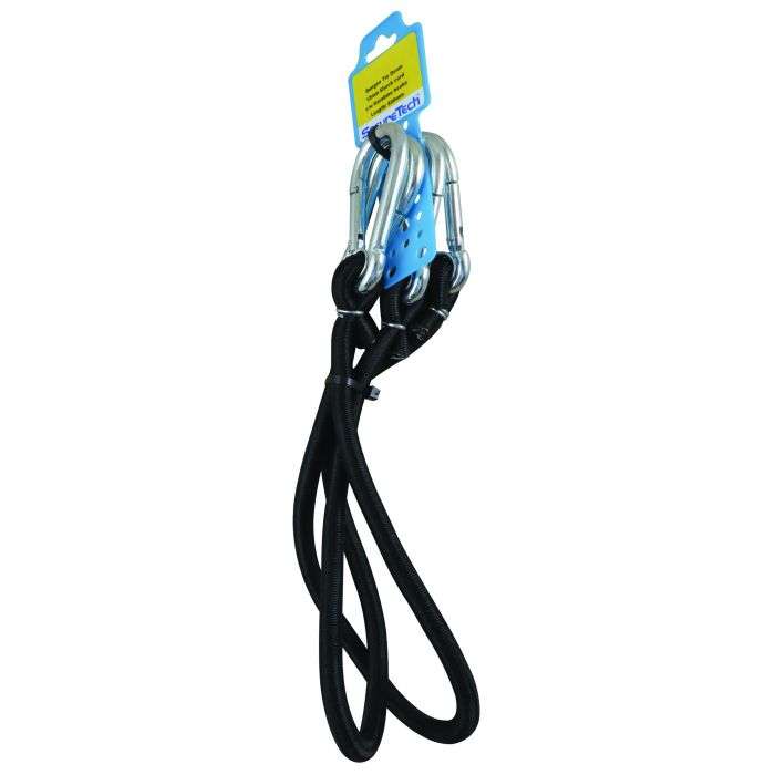 Secure Tech Strap Bungee Carabiner Hooks 10x12x800mm