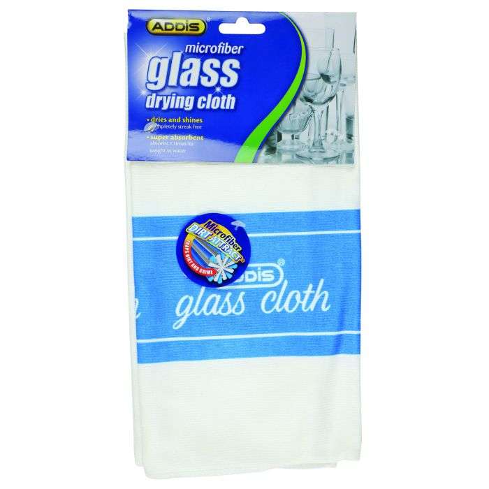 Addis Microfibre Drying Glass Cloth