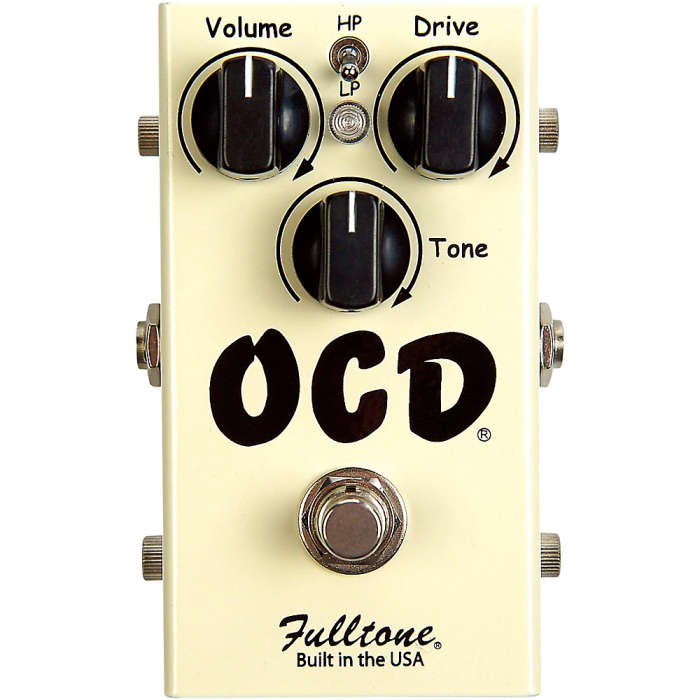 Fulltone Ocd Obsessive Compulsive Drive Overdrive Guitar Effects Pedal