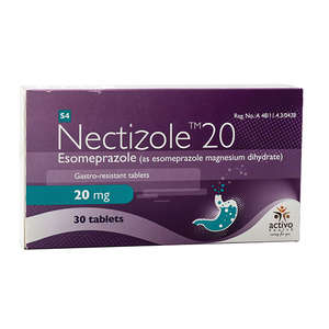 NECTIZOLE 20MG TAB 30