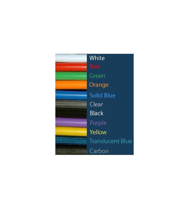Braided Brake Hose - Carbon