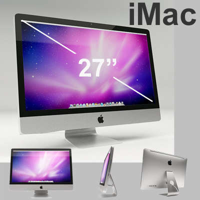 *BARGAIN BUY*APPLE iMAC 27', 8GB RAM, 1TB HDD, AMD GRAPHICS+APPLE WIRELESS KEYBOARD & MOUSE-GRAB IT!