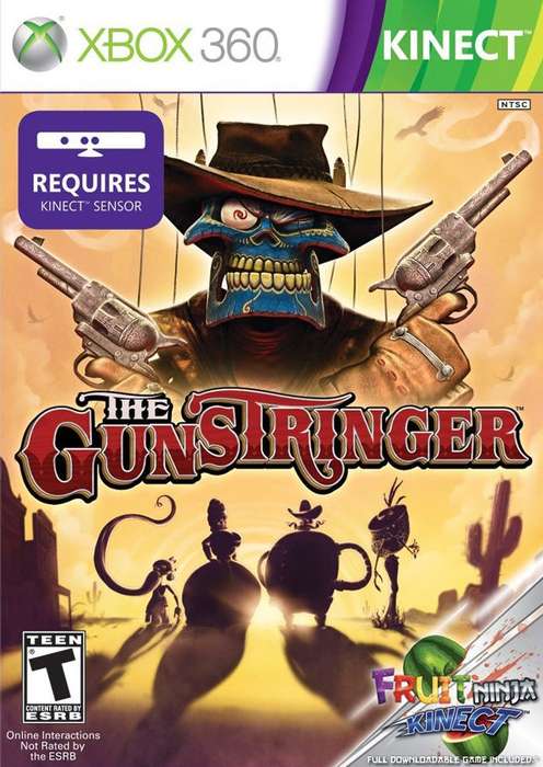 The Gunstringer (XBOX KINECT REQUIRED) XBOX 360 Game in good condition : In Stock (swadocop)