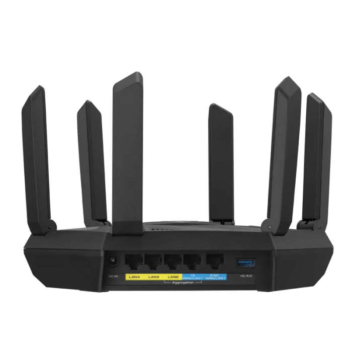 Asus Axe7800 Tri-Band Wifi 6E (802.11Ax) Router; New 6Ghz Band; Aiprotection Pro And Instant Guard S