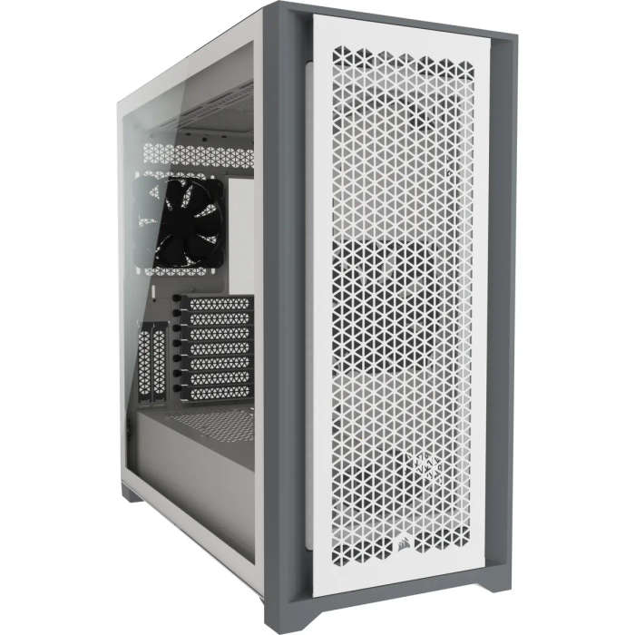 Corsair 5000D Rgb Airflow Tempered Glass Mid-Tower; White
