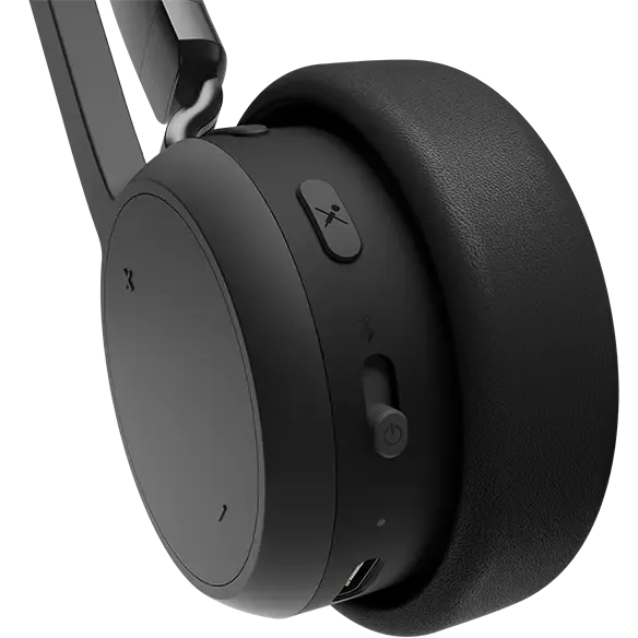Lenovo Wireless Stereo Headset - Bluetooth 5.3 With Dual Connection 2Yr Ci Up To 60 Hours Of Play...
