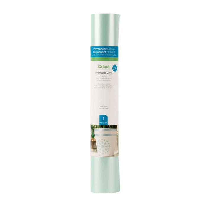 Cricut Premium Pearl Pastel Vinyl Mint - 30.5 Cm X 122 Cm (2008074)