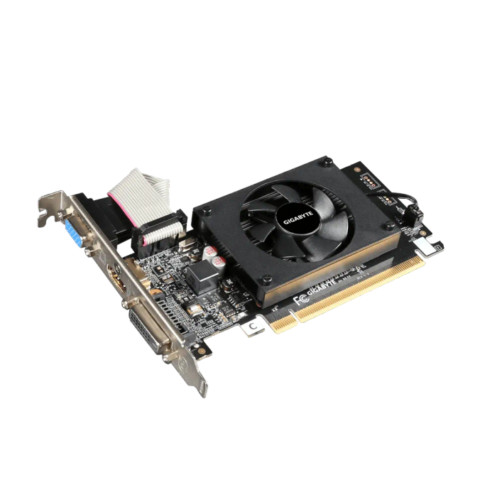 Gigabyte Nvidia Geforce® Gt 710 2Gb Gddr3 Vga Dvi-Di Hdmi.