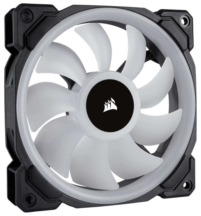 Corsair Ll120 Rgb 120Mm Dual Light Loop Rgb Led Pwm 600 - 1500 Rpm Cooling Fan