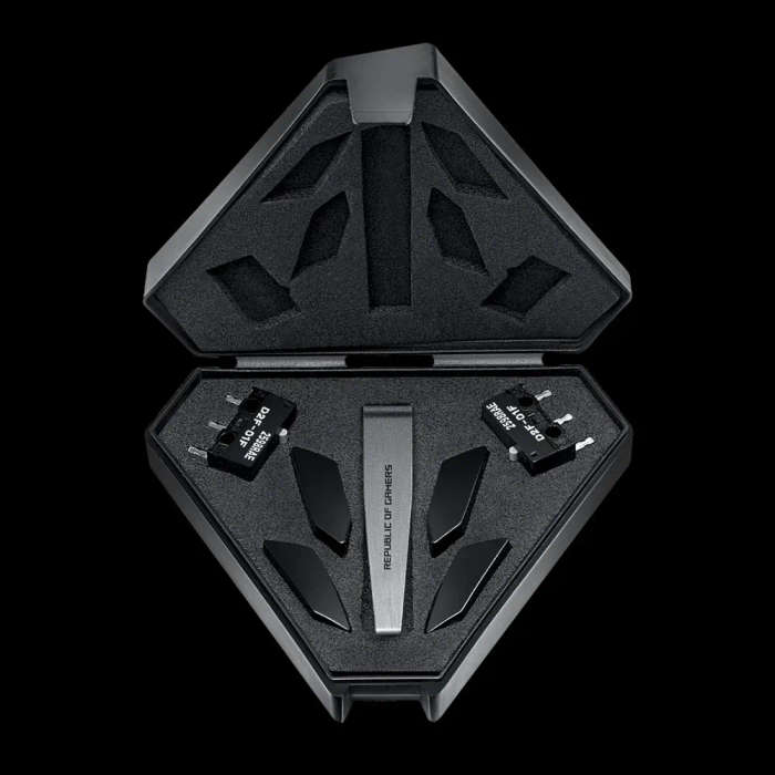 Asus Rog Pugio Ii Ambidextrous Lightweight Wireless Gaming Mouse With 16 000 Dpi Optical Sensor 7...