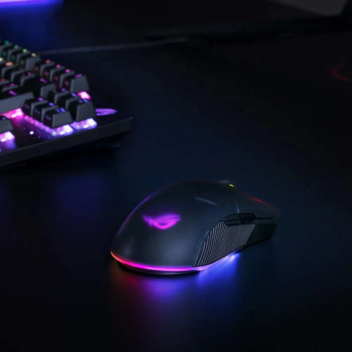 Asus Rog Pugio Ii Ambidextrous Lightweight Wireless Gaming Mouse With 16 000 Dpi Optical Sensor 7...