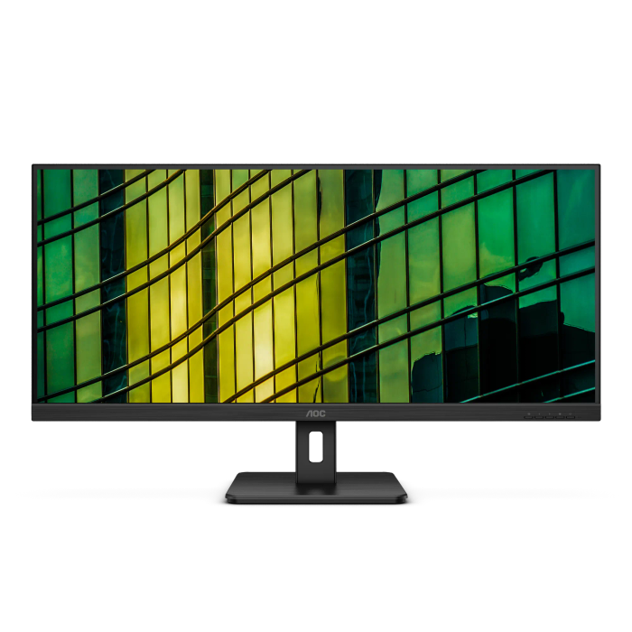 Aoc-U34E2M Monitor 34 Inch Wqhd 3440X1440 100Hz 1Ms Dp Vesa Flicker Free Low Blue Mode Adaptivesy...