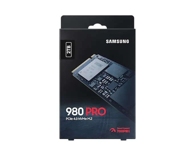 Samsung 2tb 980 Pro Nvme Gen 4x4 Ssd Mz-v8p2t0bw