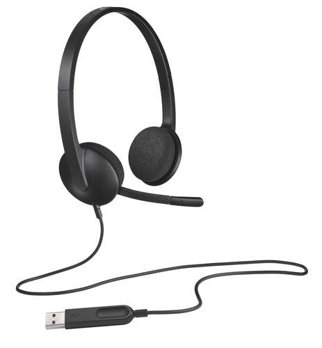 Logitech H340 Usb Computer Headset - Black - Usb - N A - Emea - Lang Set 935