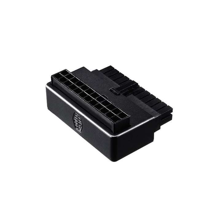 Cooler Master ATX 24Pin 90° Power Adapter Wit Capacitor, Plug And Play Installation And Universa...