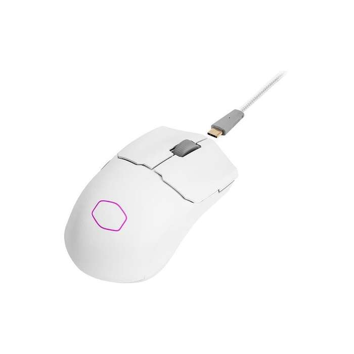 Cooler Master Mm712 Hybrid 3-In-1 Usb Wireless Bluetooth Lightweight Rgb Ambidextrous Gaming Mous...
