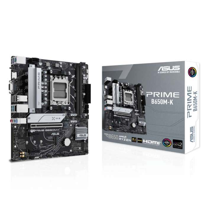 Asus AMD B650-K Ryzen AM5 Micro-ATX Prime Motherboard