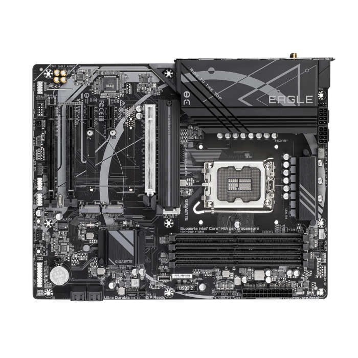 GIGABYTE Intel® Z790 Chipset for LGA 1700; 4x DDR5; 3x M2; HDMI; DP; ATX.