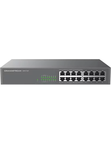 Grandstream Enterprise 16 Port Unmanaged Gbe Poe Switch - 138W