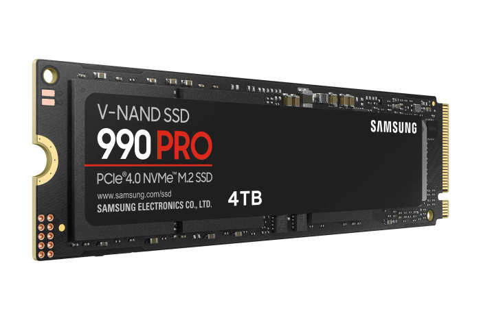 SAMSUNG 990 PRO 4 TB NVME SSD