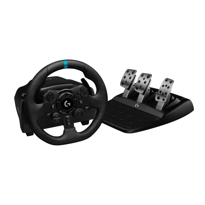 Logitech G923 Trueforce Sim Racing Wheel + Pedals (Pc Ps4 Ps5)