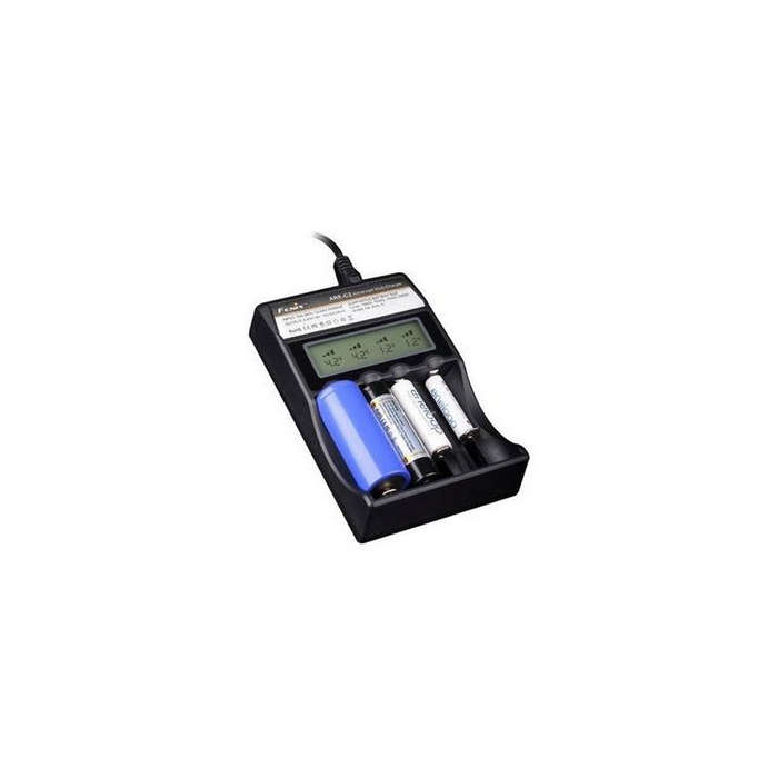 4 x  Fenix 18650 ARB-LM2 2300mAh Li-ION Battery + Fenix ARE-C2 18650 Charger 4 Bay