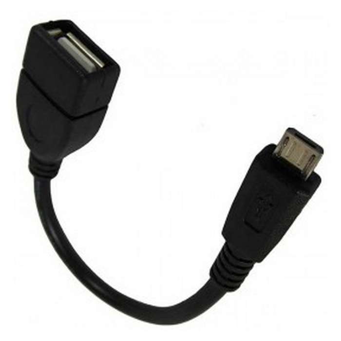 ASTRUM USB2.0 CABLE 0.2M TYPE A-D MICRO OTG BLACK